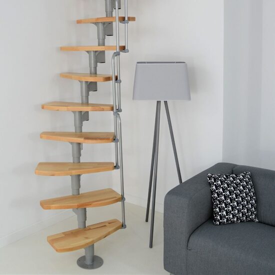 Modultrappa MONACO Minka – Turn Silver / Bok